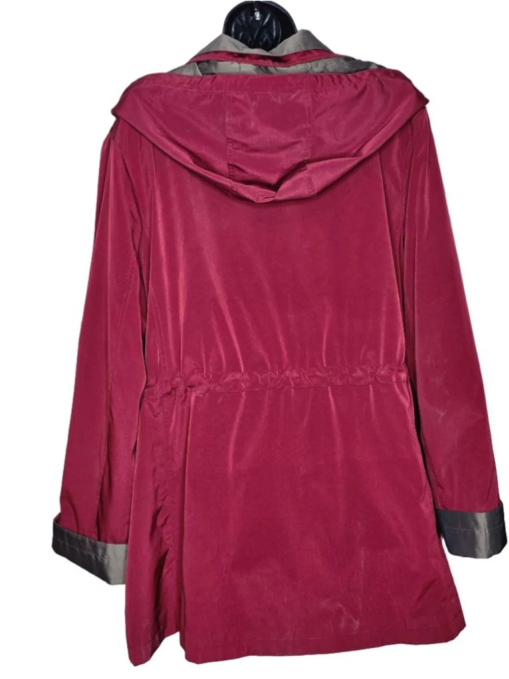 St. John's Bay Red & Gray Utility Jacket Women’s Plus Size 2X - Picture 3 of 7